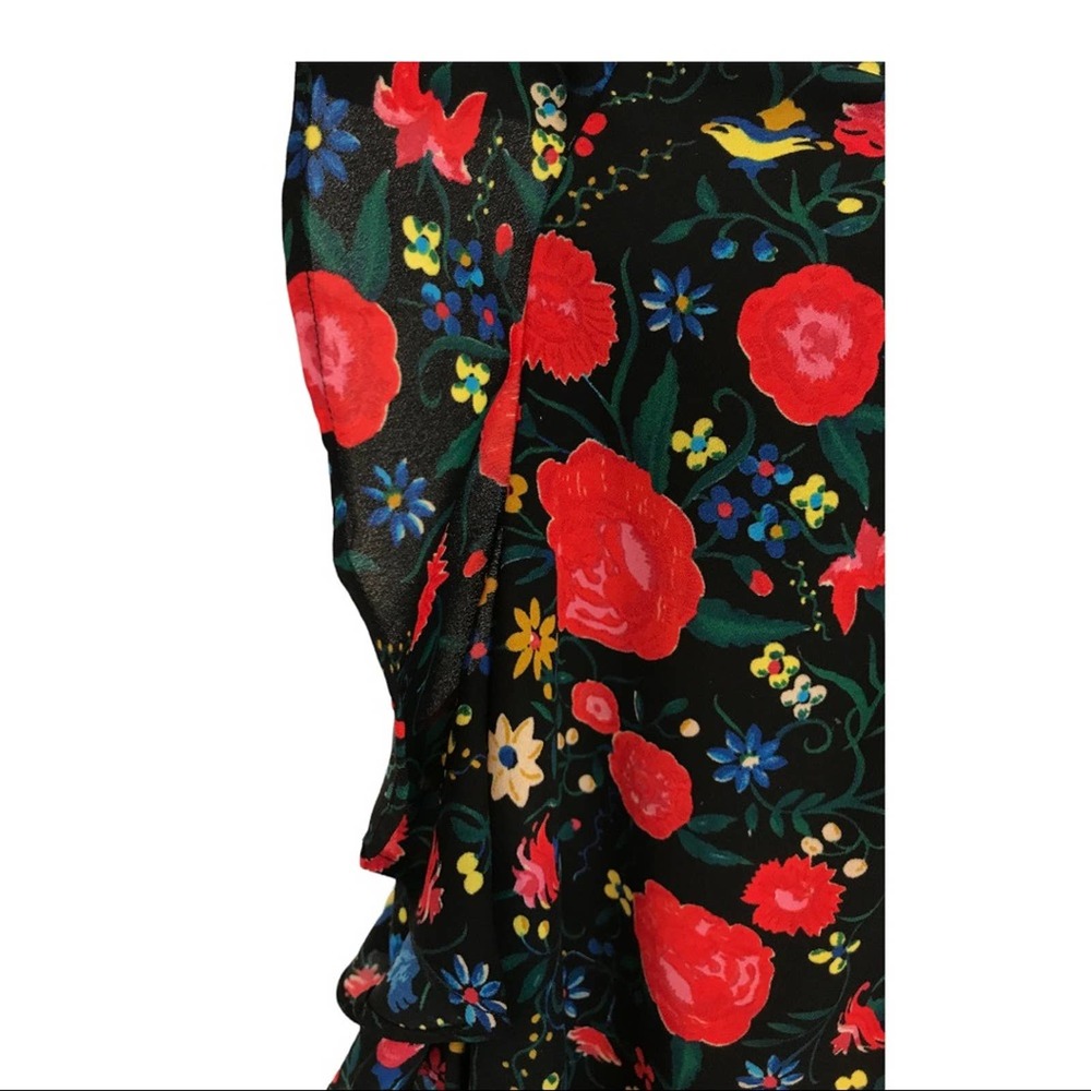 J. CREW Printed Flutter Floral Dress - Picture 7 of 11